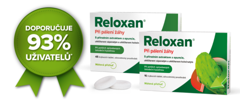 Reloxan doporučuje 93% uživatelů